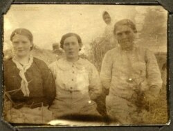 Жанчыны на ўборцы ўраджаю, 1917 год