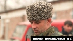 Президент Чечни Аслан Масхадов