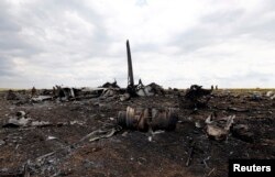 Уламки літака ІЛ-76. 14 червня 2015 року