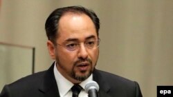 صلاح الدین ربانی وزیر خارجه افغانستان