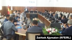 Латын алфавитине арналган шерине. КУУ, Бишкек. 10.9.2019.