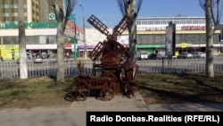 Окупований російськими гібридними силами Луганськ