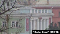 Здание ОМВД по г. Курган-Тюбе