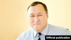 Председатель ГИК Бактыбек Шамкеев.