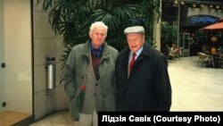 Васіль Быкаў з Барысам Кітом у Франкфурце-на-Майне. 2001