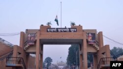 گذرگاه مرزی واگه بین هند و پاکستان (۳ نوامبر سال ۲۰۱۴)‌