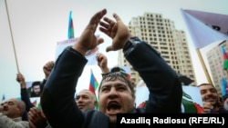 Бакудагы митинг, Азербайжан