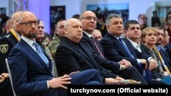 Під час з’їзду партії «Народний фронт». Київ, 2 лютого 2019 року