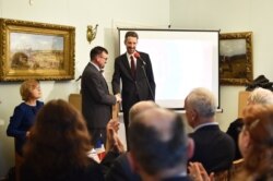 Валер Каліноўскі і Дзідзье Канэс