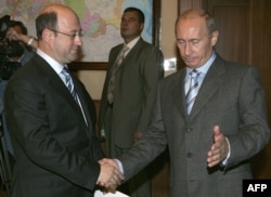 Олександр Бабаков та Володимир Путін