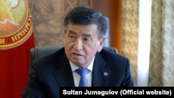 Президент Сооронбай Жээнбеков.