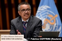 تدروس ادهانوم گبریاسوس، رئیس سازمان صحی جهان