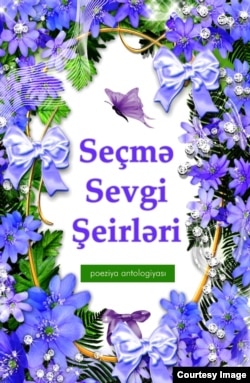 "Seçmə Sevgi Şeirləri" kitabının üz qabığı