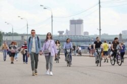 Москва, парк Горького, 6 июня 2020 года