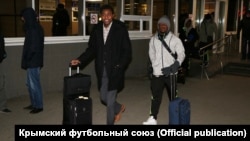 Футболисты Yaounde II Academy в Симферополе