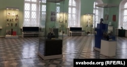 Заля ў віцебскім краязнаўчым музэі, дзе экспануецца калекцыя Мікалая Панкрата.