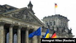 Будівля німецького парламенту – Бундестагу, Берлін, 17 березня 2022 року