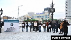 Казанда Навальныйны яклау чарасы. 27 декабрь 2014