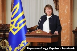 Голова Верховного суду України Валентина Данішевська. Київ, 7 травня 2019 року