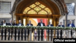 Фото с Вечера дружбы для участников саммита СВМДА в Душанбе, 15 июня 2019 года.