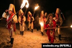 Абрад «Калядныя цары» ў Семежаве, 13 студзеня 2017 году