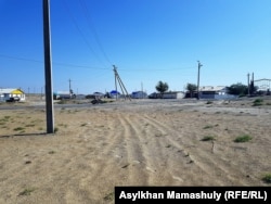 Арал ауданындағы Бөген ауылы. Қызылорда облысы. 22 шілде 2018 жыл.