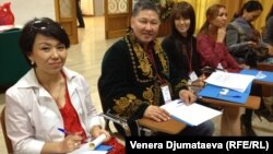 Форумдун коноктору: Чынара Капарова, Тимур Бектурган Ысыев, Махабат Авашова, Саламат Садыкова