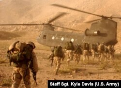 آرشیف، شماری از نیروهای امریکایی در افغانستان