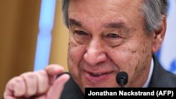 БУУнун баш катчысы Антониу Гутерриш.