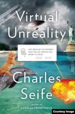 Обложка книги Чарльза Сейфа «Виртуальная нереальность»