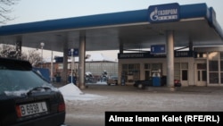 Заправка «Газпром нефть Азии» в Бишкеке. 