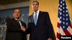 Набил Фахми менен Жон Керри, 3-ноябрь,2013-жыл