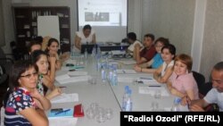 Семинар по поддержке развития мультимедийных СМИ в Таджикистане. 2013 год, Душанбе
