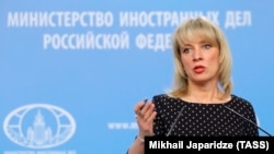 Офіційний представник МЗС Росії Марія Захарова