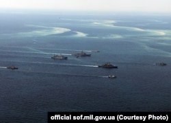 Під час навчань «Сі Бриз-2017». Фото пресслужби Командування ВМС.