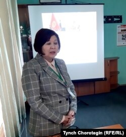 Профессор Бактыкан Төрөгелдиева. 13.9.19.