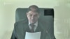 Armenia -- Judge Artush Gabrielian presides over a court hearing in 2017.