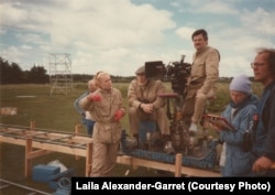 Sowet Soýuzynyň iň döwrebap režissýorlaryndan biri Tarkowskiniň "Pida" atly kinofilminiň surata düşürilýän mahalyndan bir pursat.