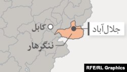 ولایت ننگرهار در نقشه افغانستان
