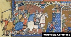 Біблія Моргана. Ілюстрацыя да Другой Кнігі Царстваў