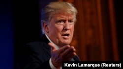 دونالد ترمپ رئیس جمهور ایالات متحدۀ امریکا