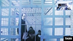 Хамзат Бахаев во время рассмотрения жалобы на его арест в Мосгорсуде, архивное фото