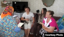 Тацяна Валодзіна ў экспэдыцыі