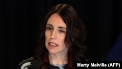 Жаңы Зеландиянын премьер-министри Жасинда Ардерн. Веллингтон. 15-апрель, 2019-жыл.