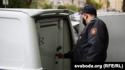 Беларускі міліцыянт. Архіўнае фота
