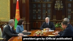 Нарада ў Лукашэнкі, архіўнае фота