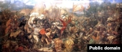 Бітва пры Грунвальдзе, карціна Яна Матэйкі, 1878