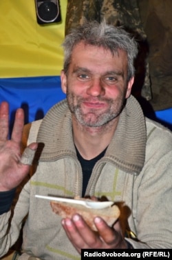 Ігор Брановицький після першої ротації у Донецький аеропорт. 6 грудня 2014 року