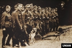 Бійці сотні УПА «Леви» при охороні Збору УГВР в липні 1944 року в селі Сприня Львівської області