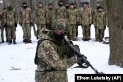 Тренування тероборони у Києві, січень 2022 року